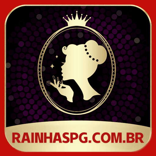 Imagem promocional da RAINHASPG mostrando a plataforma e suas vantagens